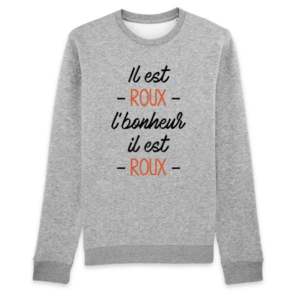 Sweat Adulte Il est roux l’bonheur