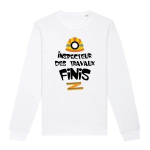 Sweat Adulte Inspecteur des travaux finis 1