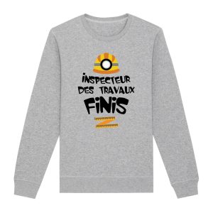 Sweat Adulte Inspecteur des travaux finis 1 Sweat Adulte Inspecteur des travaux finis 2