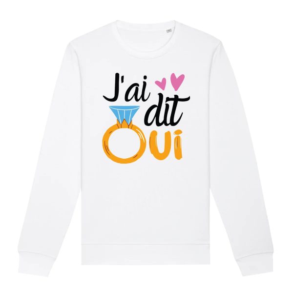 Sweat Adulte J’ai dit oui