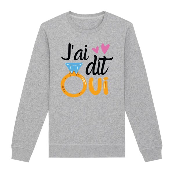 Sweat Adulte J’ai dit oui