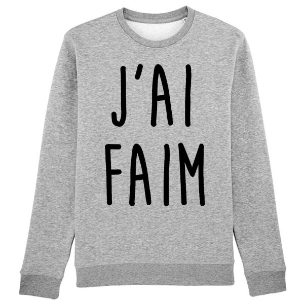 Sweat Adulte J’ai faim