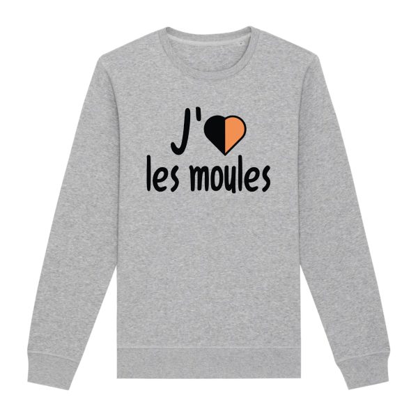 Sweat Adulte J’aime les moules