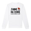 Sweat Adulte J’aime quand ma femme me laisse regarder le rugby