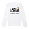Sweat Adulte J’aime quand ma femme va me chercher une biere