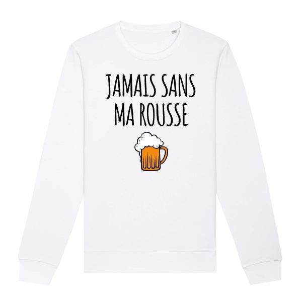 Sweat Adulte Jamais sans ma rousse