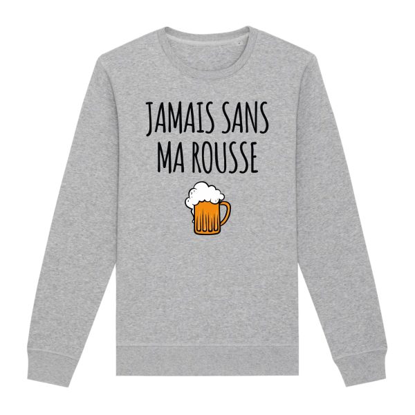 Sweat Adulte Jamais sans ma rousse