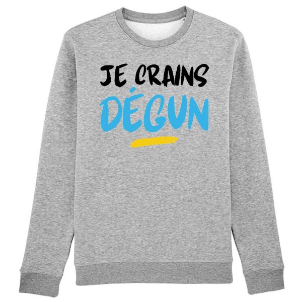 Sweat Adulte Je crains degun