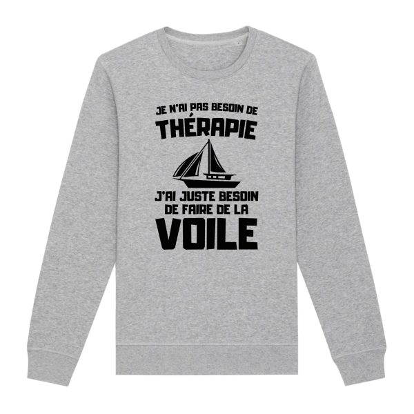 Sweat Adulte Je n’ai pas besoin de therapie juste de voile