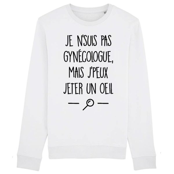 Sweat Adulte Je ne suis pas gynecologue