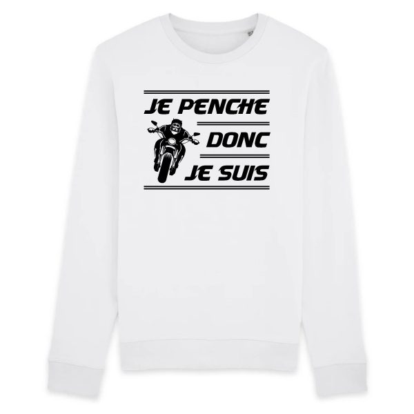 Sweat Adulte Je penche donc je suis