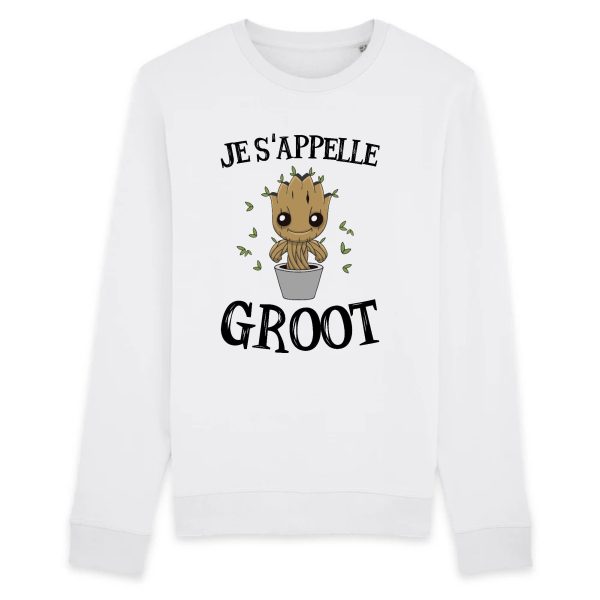 Sweat Adulte Je s’appelle Groot