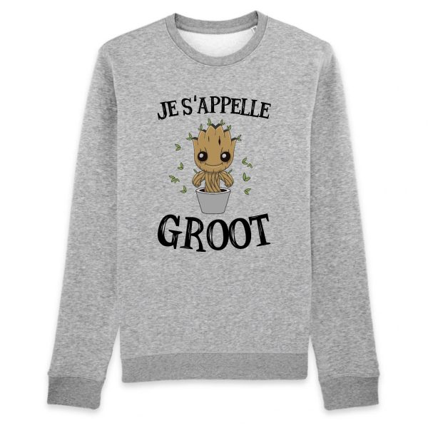 Sweat Adulte Je s’appelle Groot