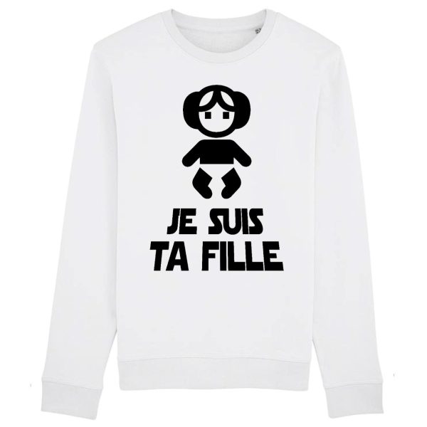 Sweat Adulte Je suis ta fille