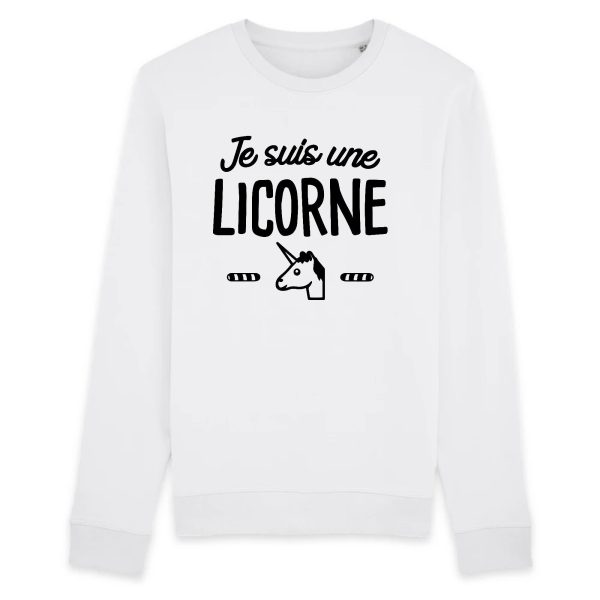 Sweat Adulte Je suis une licorne