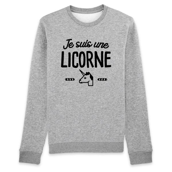 Sweat Adulte Je suis une licorne