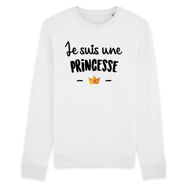 Sweat Adulte Je suis une princesse