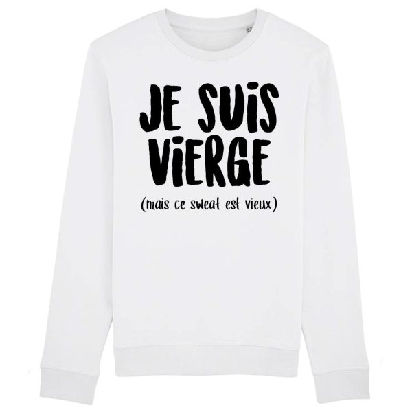 Sweat Adulte Je suis vierge