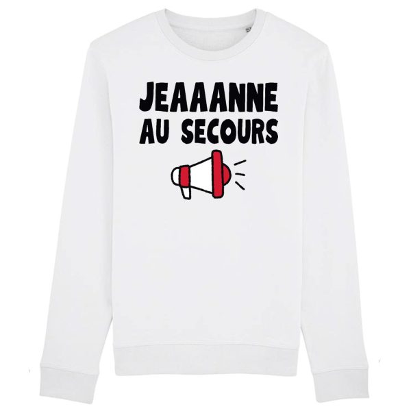 Sweat Adulte Jeanne au secours