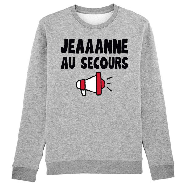 Sweat Adulte Jeanne au secours