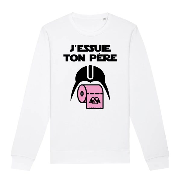 Sweat Adulte J’essuie ton pere