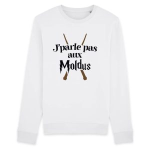Sweat Adulte J’parle pas aux Moldus Sweat Adulte J’parle pas aux Moldus