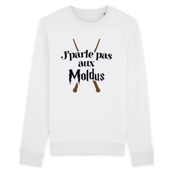 Sweat Adulte J’parle pas aux Moldus