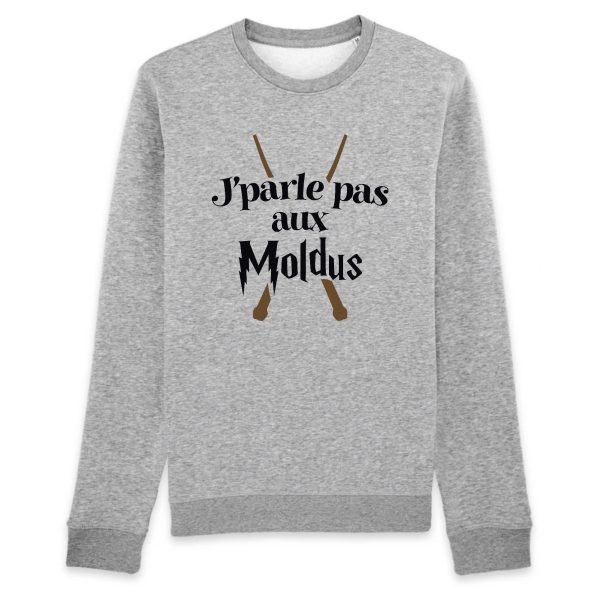 Sweat Adulte J’parle pas aux Moldus