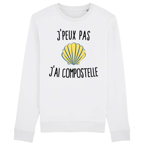 Sweat Adulte J’peux pas j’ai Compostelle