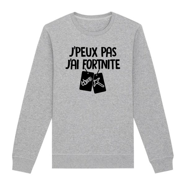 Sweat Adulte J’peux pas j’ai Fortnite