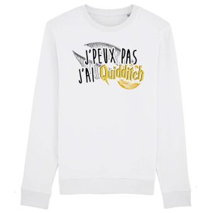 Sweat Adulte J’peux pas j’ai Quidditch