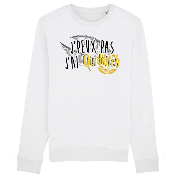 Sweat Adulte J’peux pas j’ai Quidditch