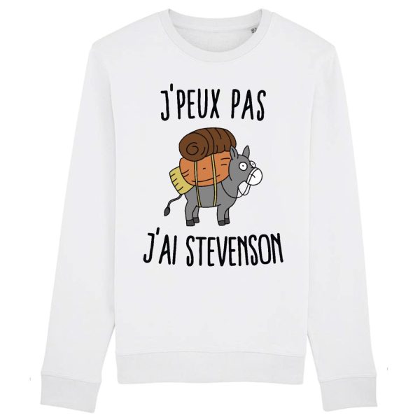 Sweat Adulte J’peux pas j’ai Stevenson