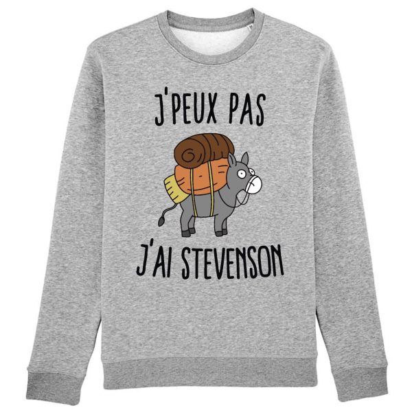 Sweat Adulte J’peux pas j’ai Stevenson