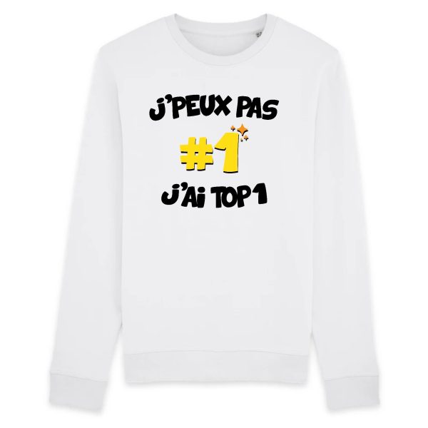 Sweat Adulte J’peux pas j’ai TOP1