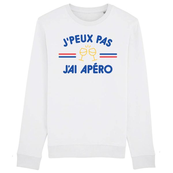 Sweat Adulte J’peux pas j’ai apero