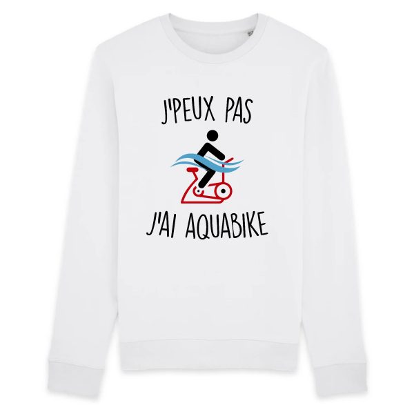 Sweat Adulte J’peux pas j’ai aquabike