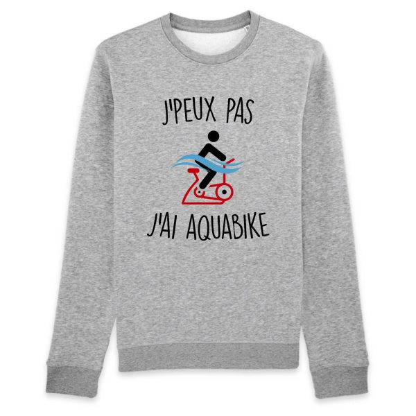 Sweat Adulte J’peux pas j’ai aquabike