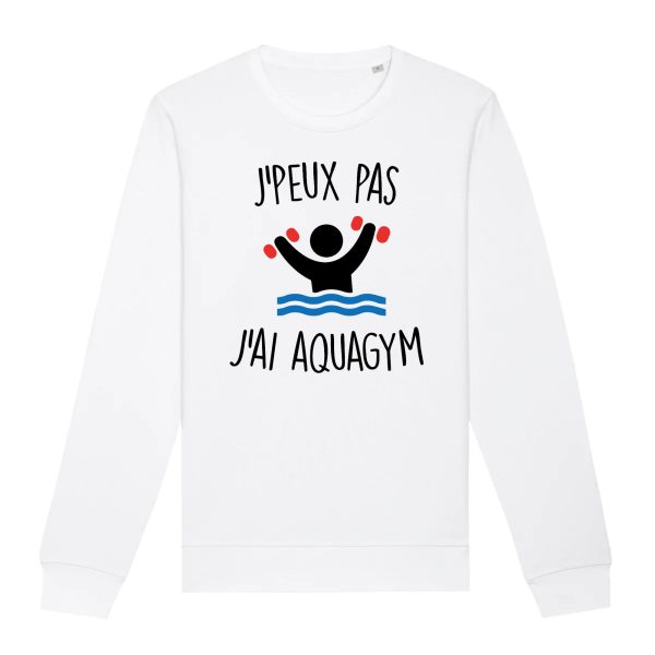 Sweat Adulte J’peux pas j’ai aquagym