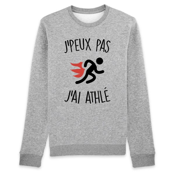 Sweat Adulte J’peux pas j’ai athle