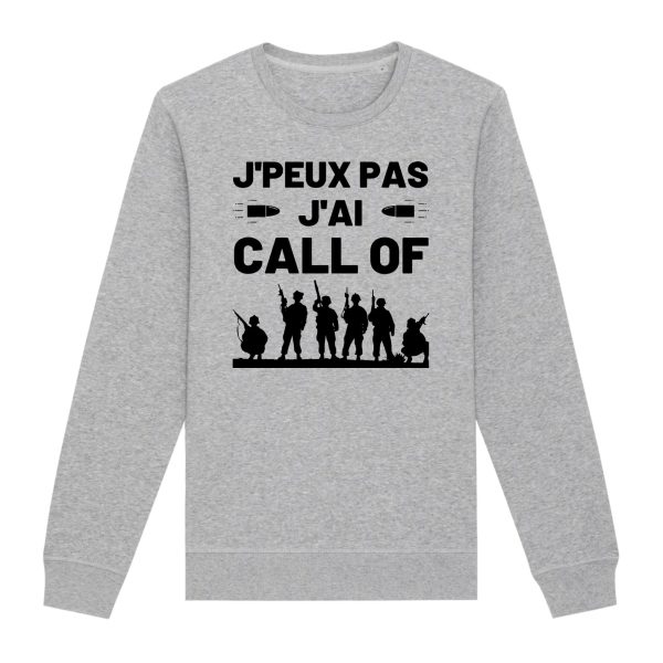 Sweat Adulte J’peux pas j’ai call of