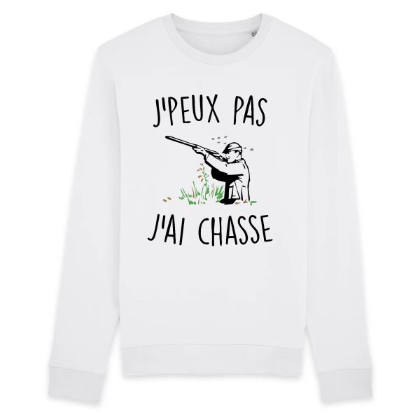 Sweat Adulte J’peux pas j’ai chasse