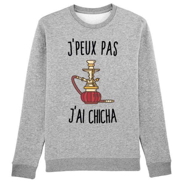 Sweat Adulte J’peux pas j’ai chicha