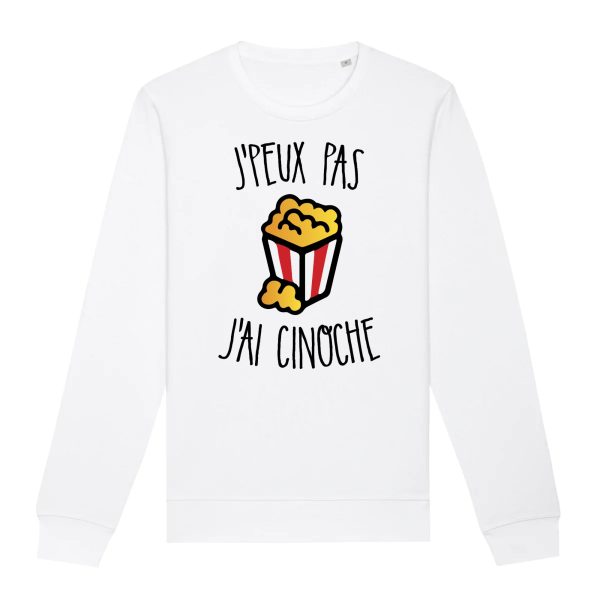 Sweat Adulte J’peux pas j’ai cinoche