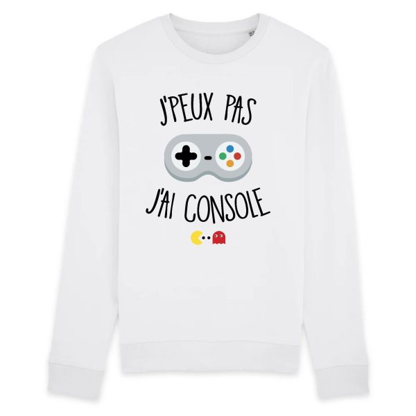 Sweat Adulte J’peux pas j’ai console