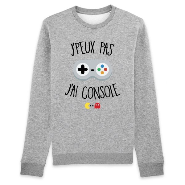 Sweat Adulte J’peux pas j’ai console