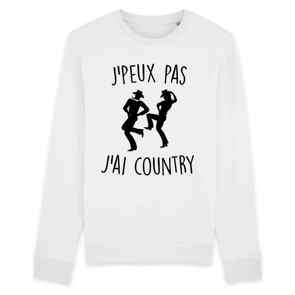 Sweat Adulte J’peux pas j’ai country