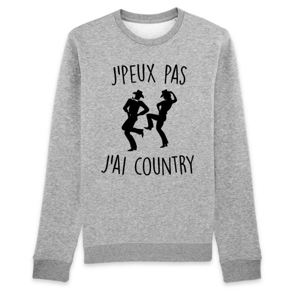 Sweat Adulte J’peux pas j’ai country