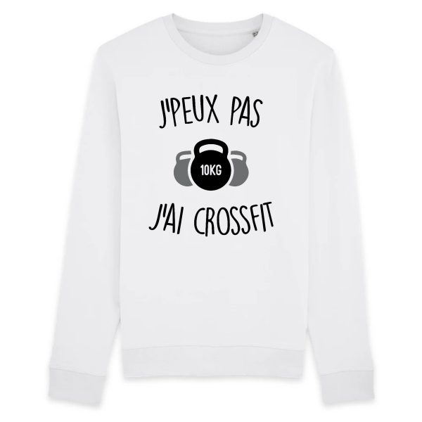 Sweat Adulte J’peux pas j’ai crossfit