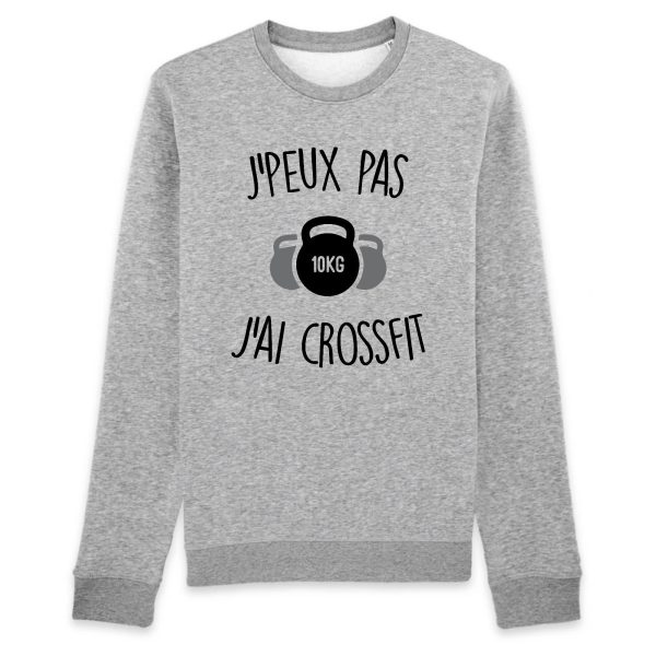 Sweat Adulte J’peux pas j’ai crossfit